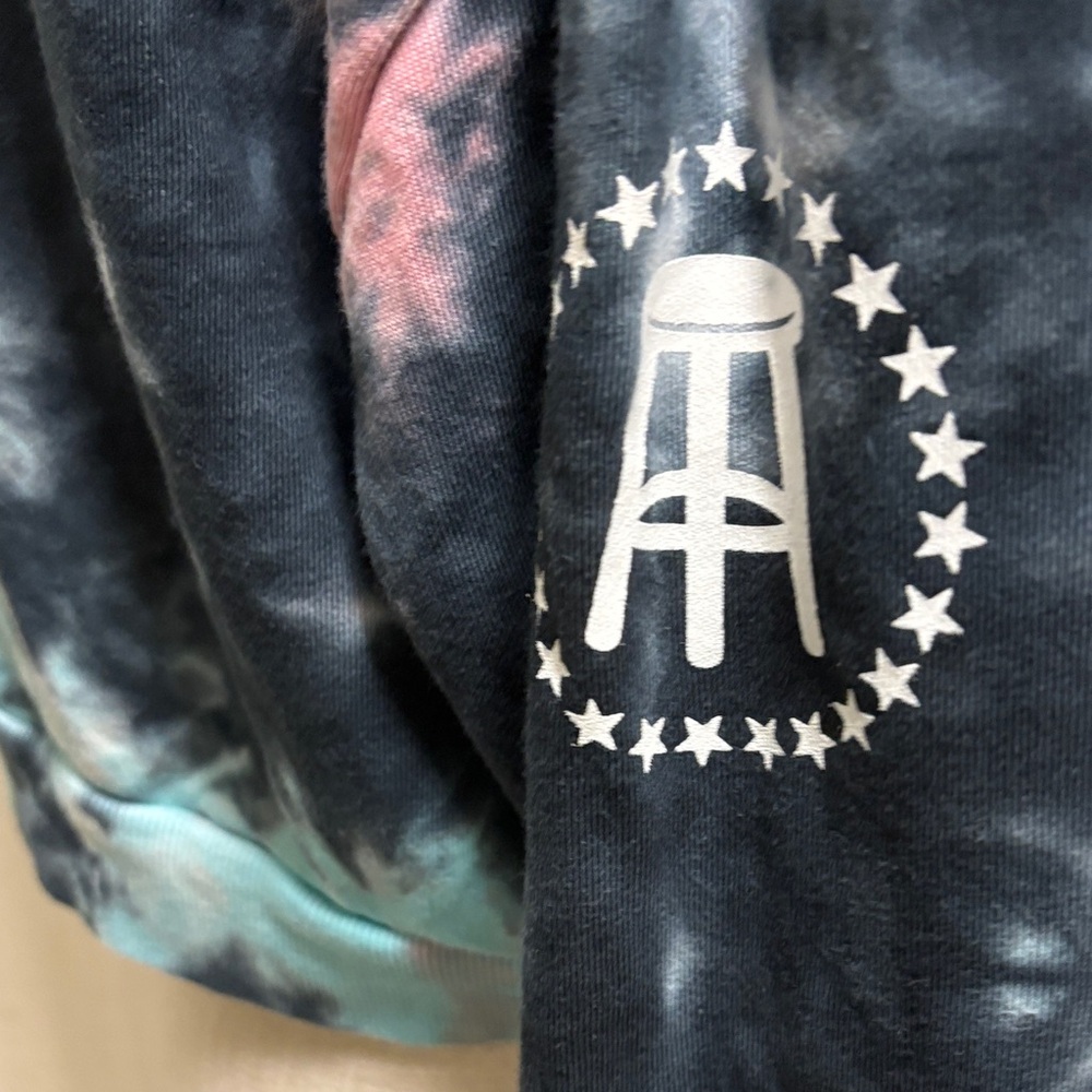 Barstool Sports Call her Daddy Tie-Dye Cropped Hoodie Size XL - Picture 5 of 14